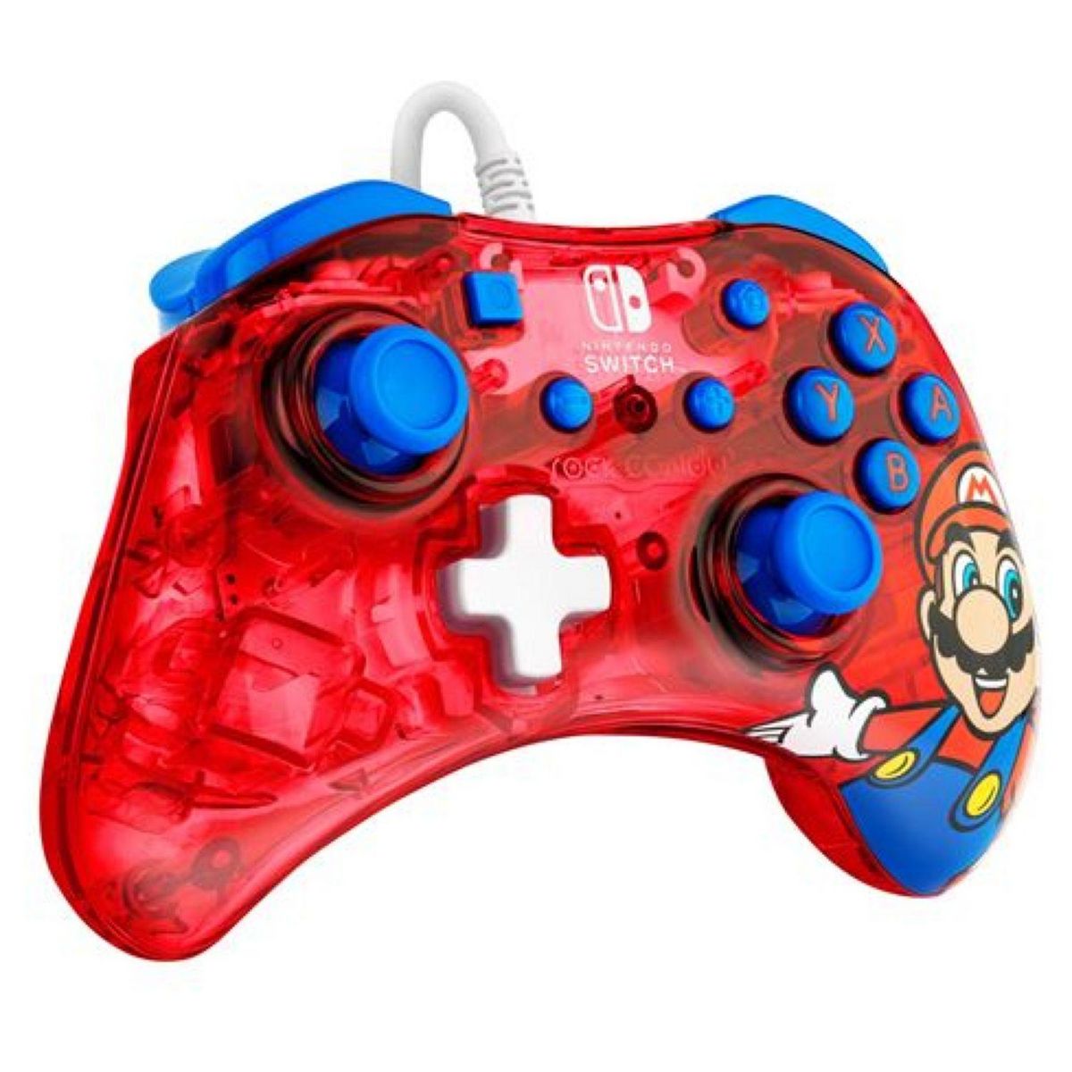 PDP Manette Filaire Rock Candy Mario