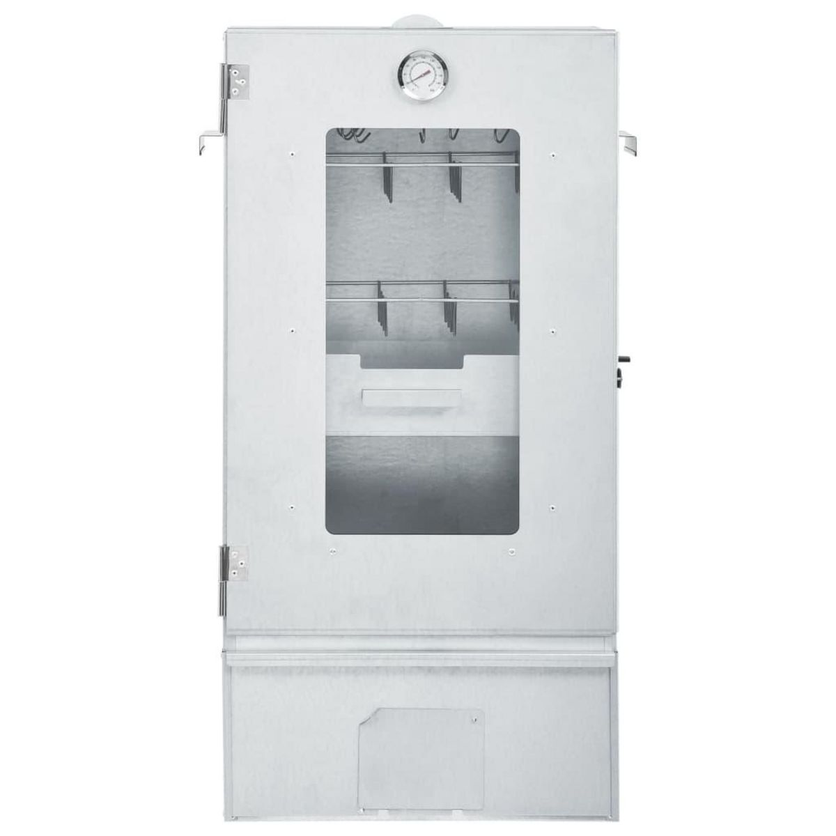 VIDAXL Fumoir a four a BBQ generateur de fumee froide acier galvanise