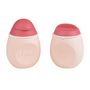 Voir la diapositive 2 : BEABA Lot de 2 BabySqueez' 2 en 1 et Squeez'Portion - Rose