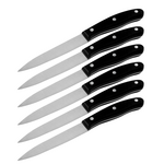 NIROSTA Ensemble de 6 Couteaux d'office universel 22 cm Nirosta Fit