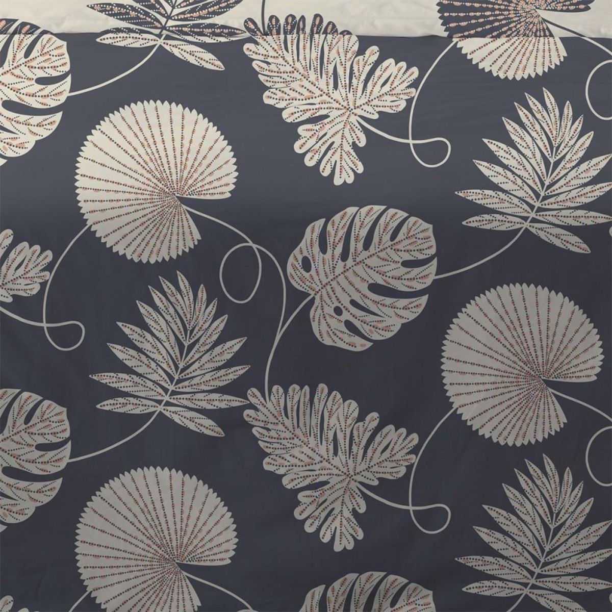 Dourev Housse de couette 240x220 Olivia gris + 2 taies