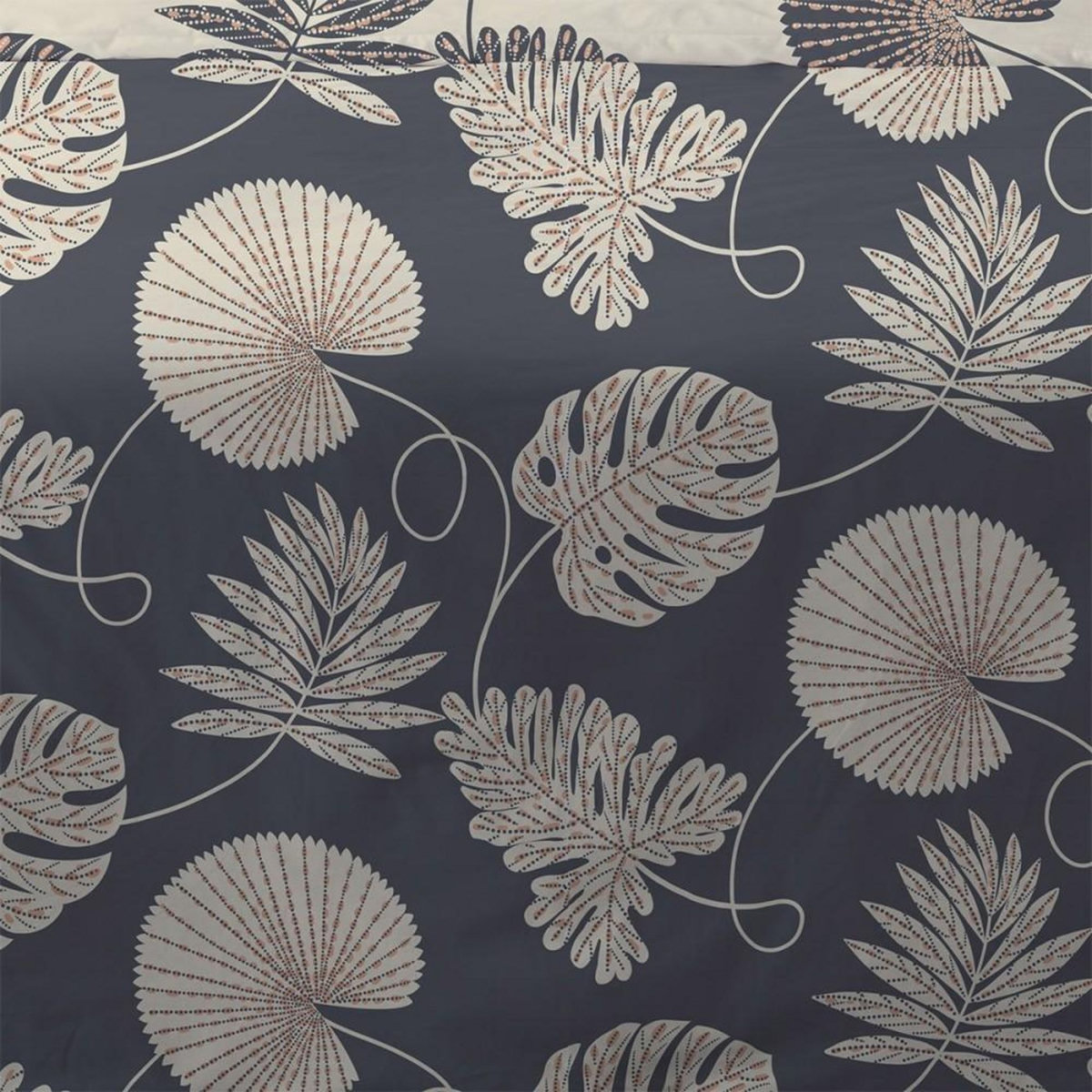 Dourev Housse de couette 240x220 Olivia gris + 2 taies