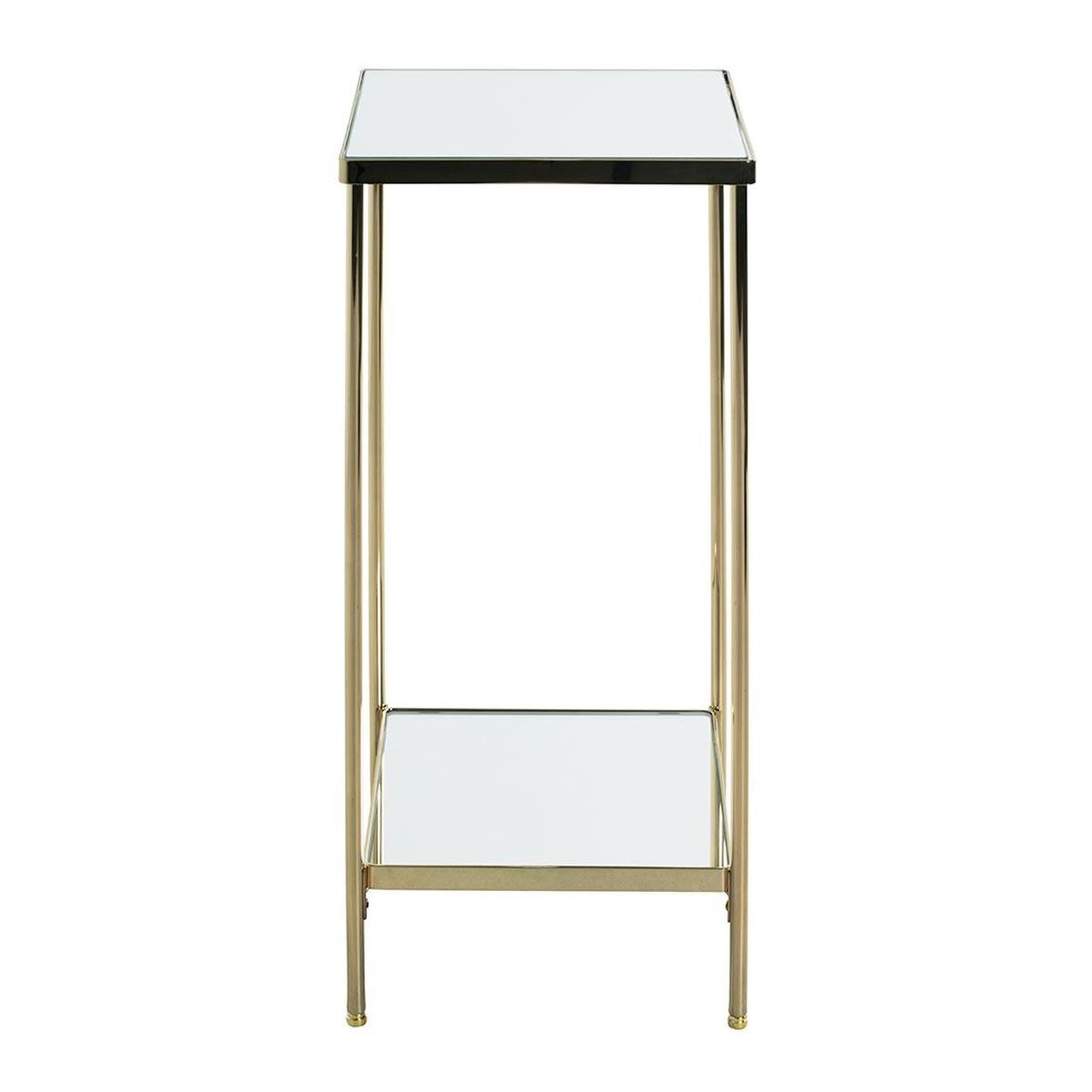 Voir la diapositive 2 : Paris Prix Sellette design carrée  palace  66cm or