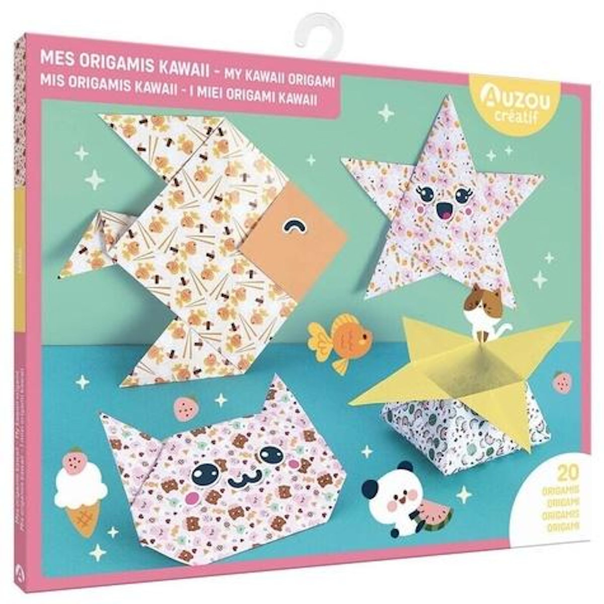 MES ORIGAMIS KAWAII. 20 ORIGAMIS, Bucher Helen