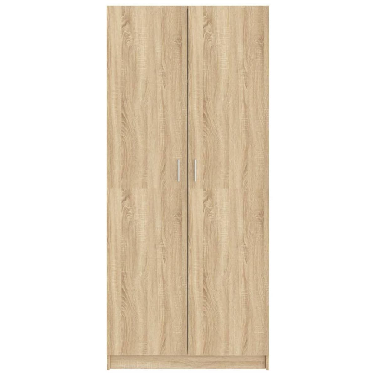 VIDAXL Garde-robe Chene sonoma 80x52x180 cm Bois d'ingenierie