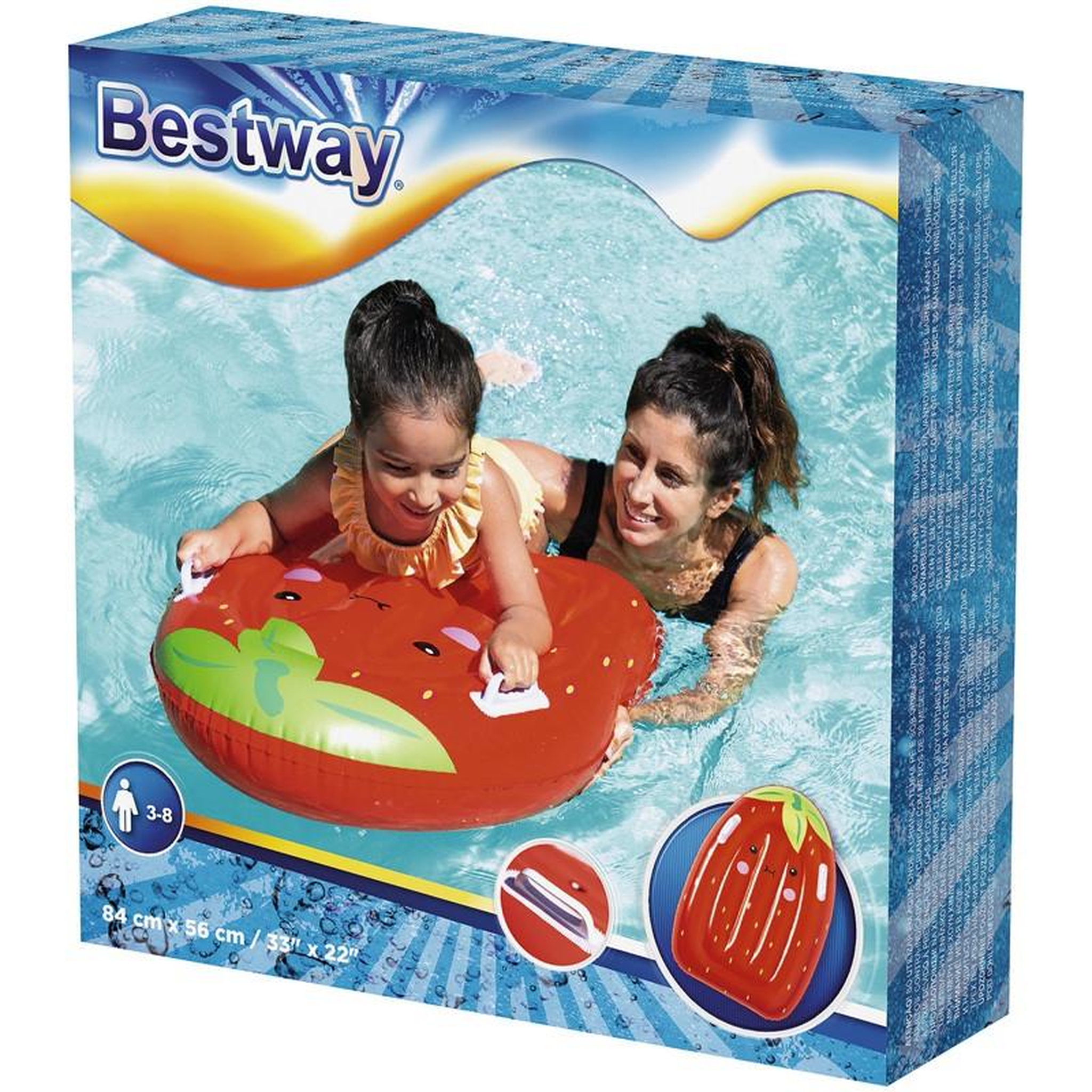 BESTWAY PLANCHE GONF SUMMER 84X56 ASSORTIMENT BESTWAY 42049