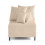 Voir la diapositive 1 : LISA DESIGN Edinburg - module d'assise - en velours côtelé
