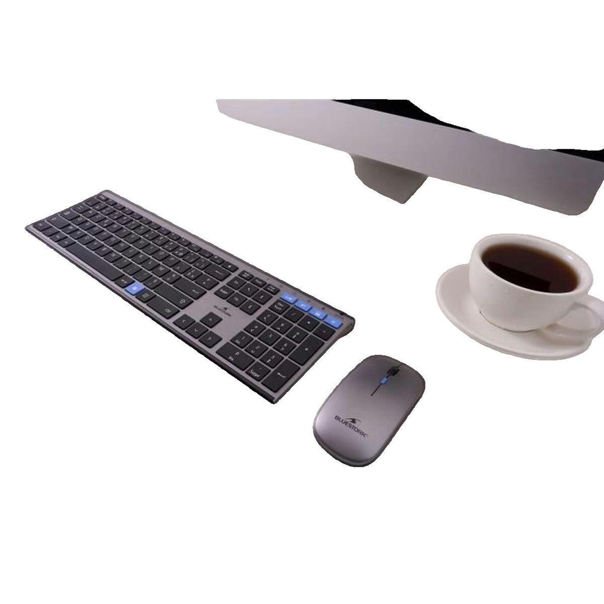 Voir la diapositive 2 : BLUESTORK Clavier Bluestork KB GRAPHEME sans fil 2,4 GHz