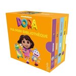 MA MINI BIBLIOTHEQUE DORA. COFFRET EN 4 VOLUMES : DORA ; BABOUCHE ; CHIPEUR ; SAKADO ET LA CARTE, Nickelodeon
