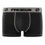 Voir la diapositive 3 : FREEGUN Lot de 4 Boxers garçon coton Gris
