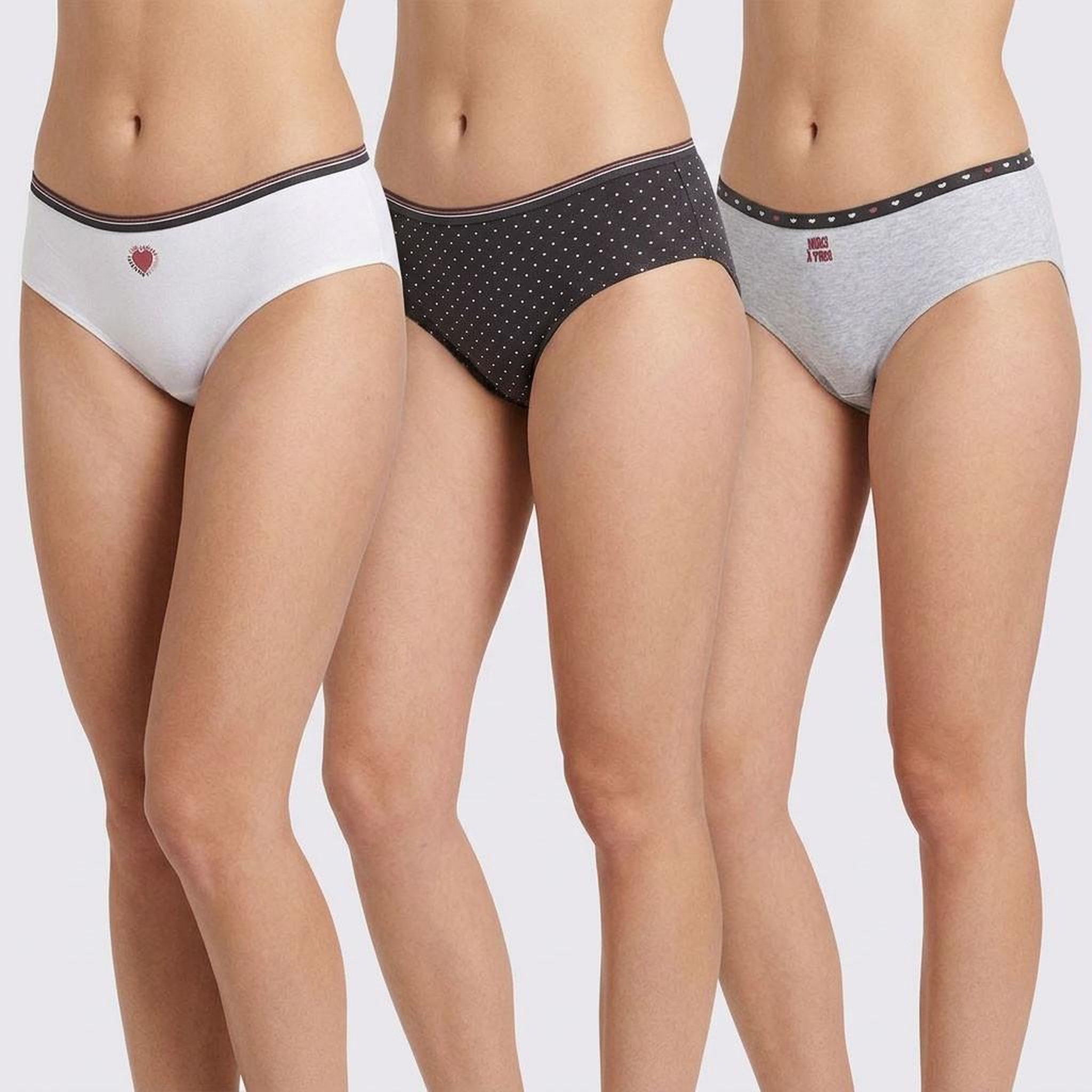 Voir la diapositive 4 : OZABI OZABI Pack Culottes Fille Coton - Lot de 6