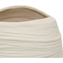 Voir la diapositive 2 : ATMOSPHERA Vase Déco en Céramique  Prudi  31cm Blanc