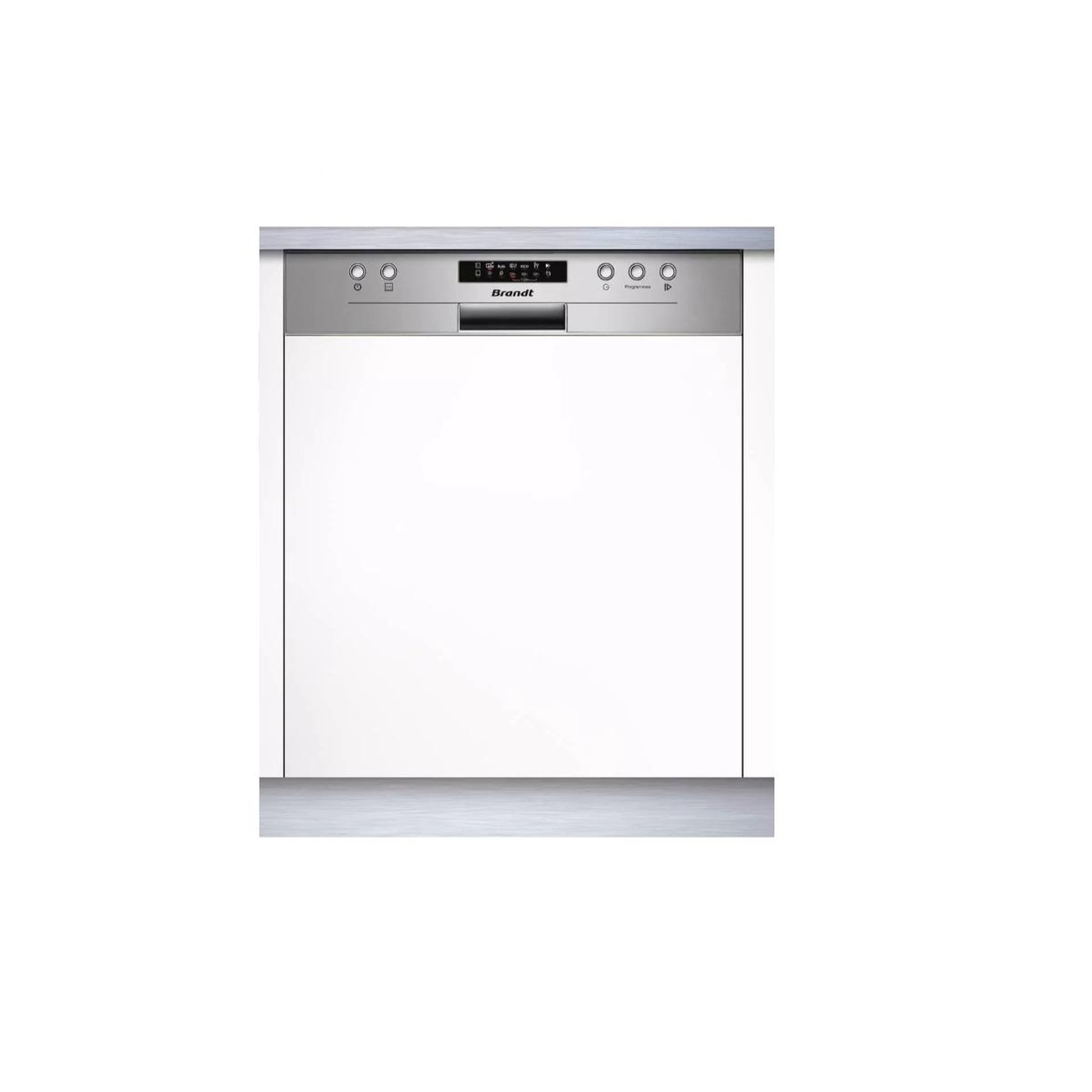 BRANDT Lave-vaisselle 60cm 14 couverts 44db intégrable avec bandeau - bb3424lx