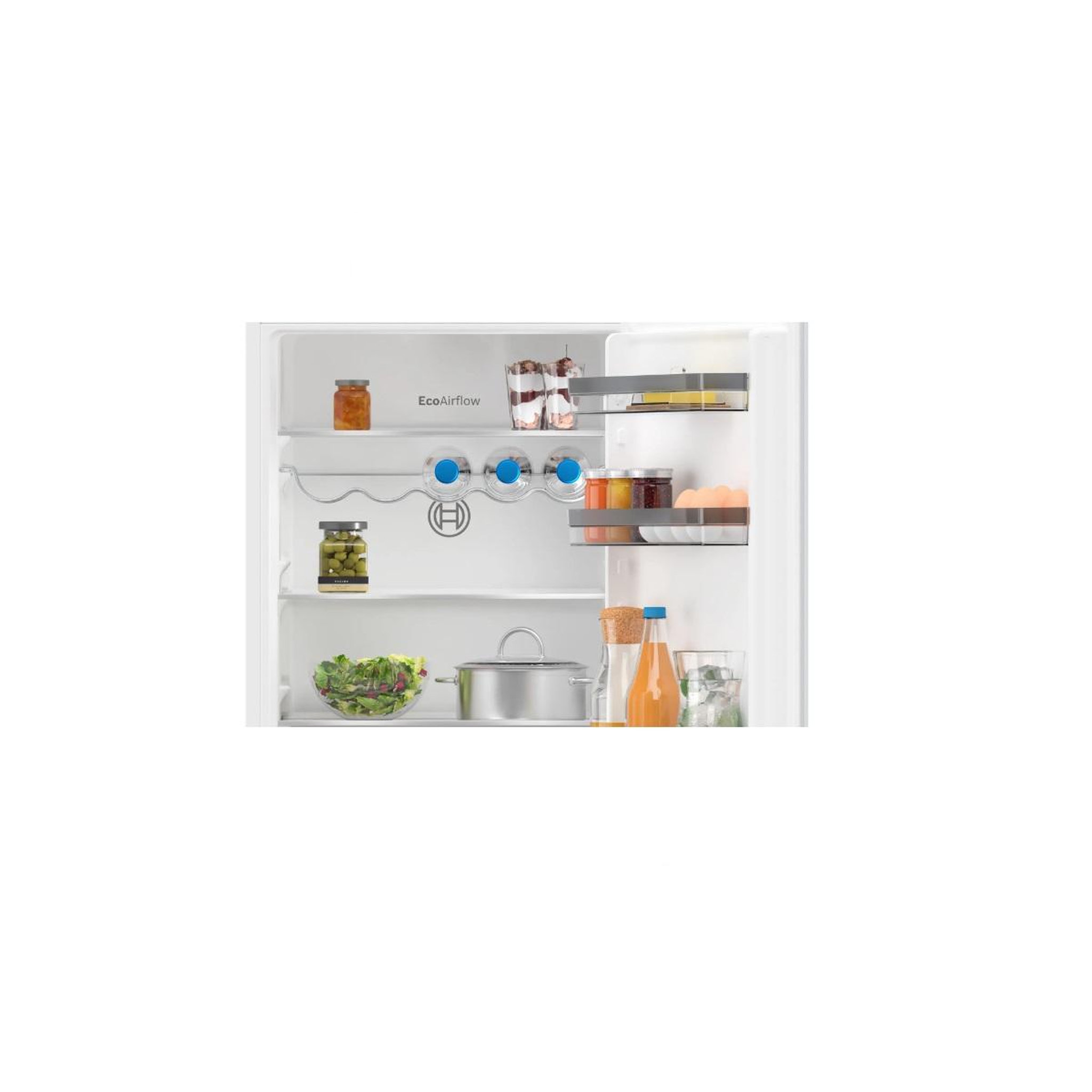 Voir la diapositive 3 : BOSCH Réfrigérateur combiné intégrable à glissière 260l - kin86vse0