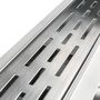Voir la diapositive 2 : tectake Caniveau de douche en acier inoxydable gris
