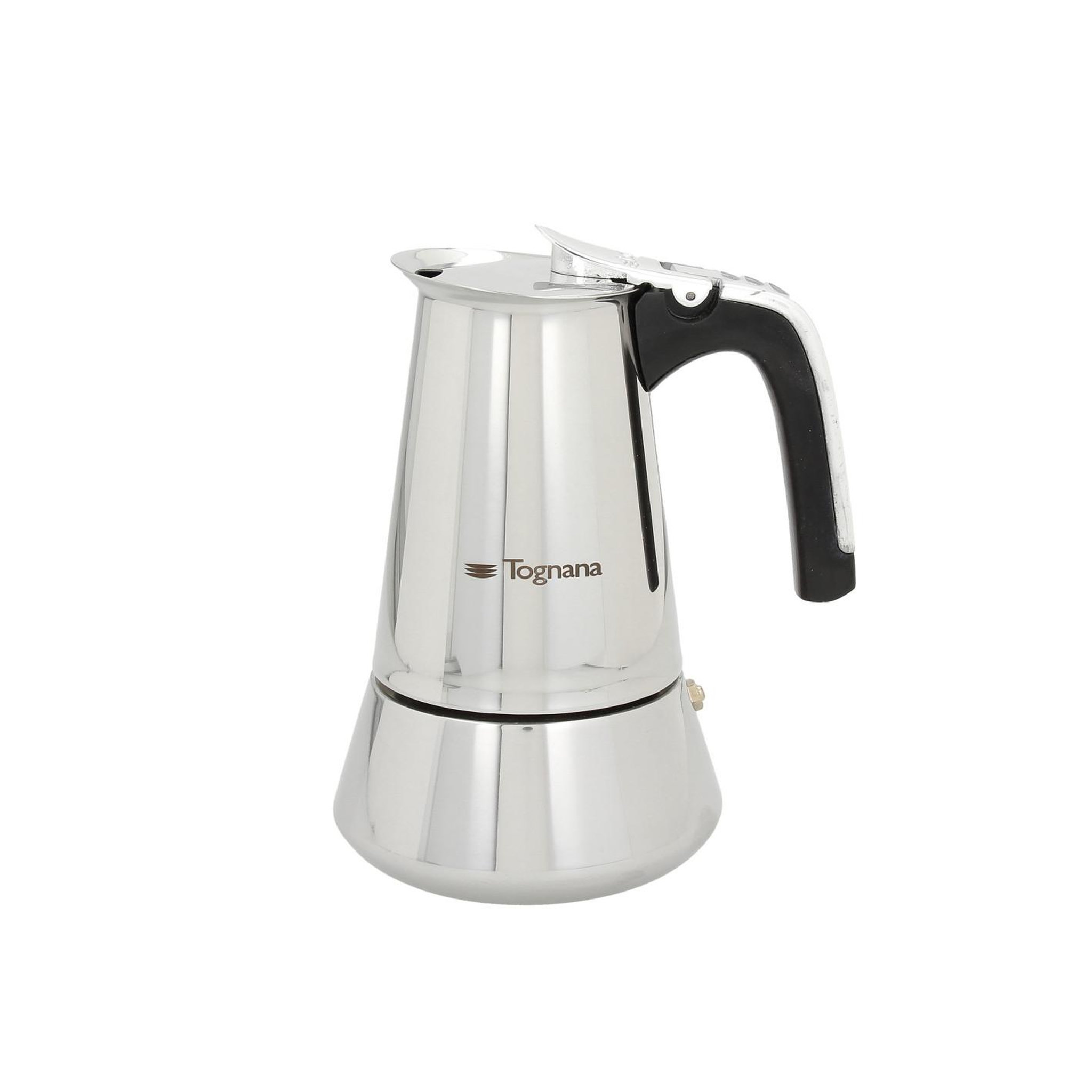 Voir la diapositive 2 : tognana Cafetière Tognana-porcellane Riflex Induction Acier inoxydable