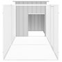 Voir la diapositive 4 : VIDAXL Cage pour poules Gris 300x91x100 cm Acier galvanise