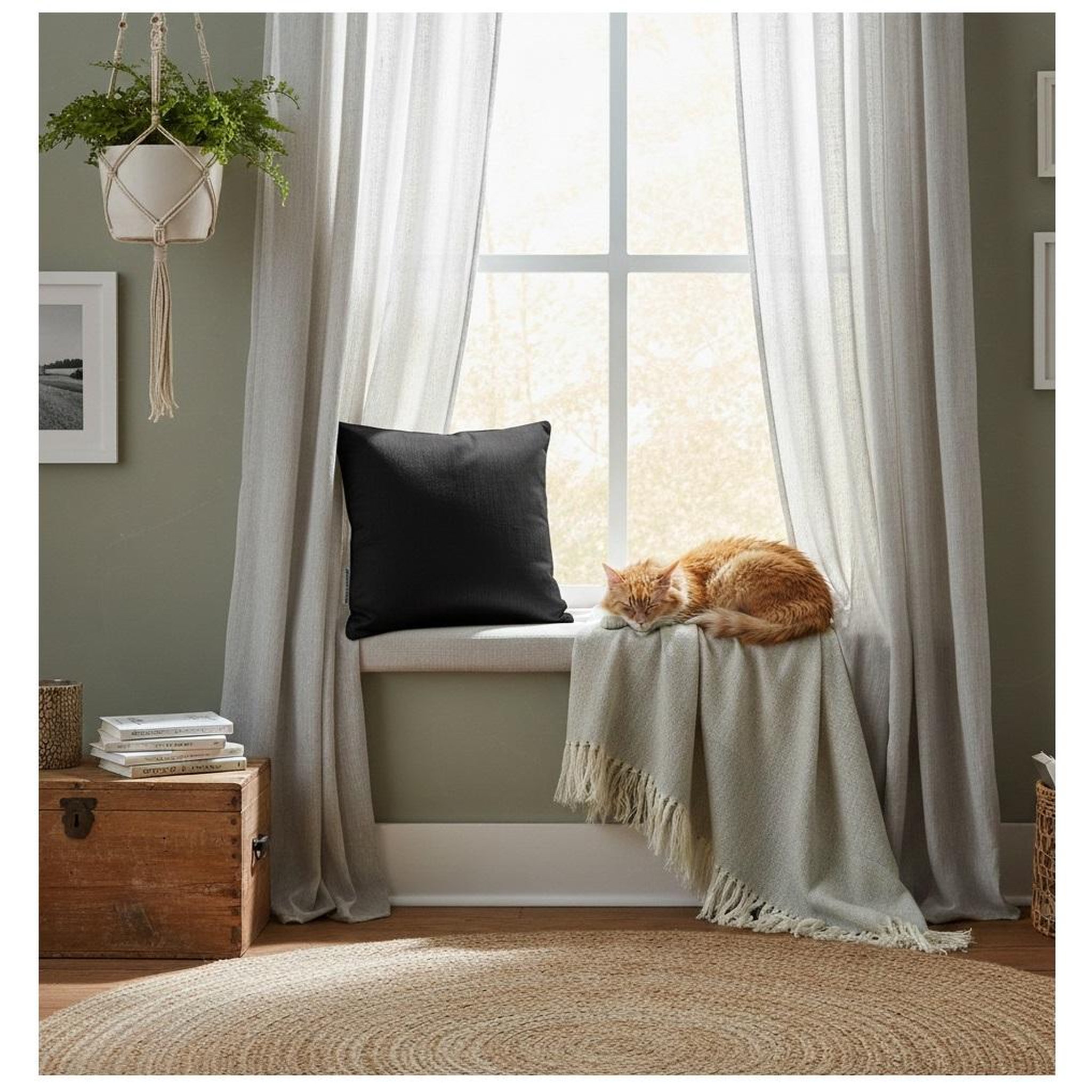 Voir la diapositive 3 : Eden Housse de coussin shantung shana