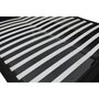 CONCEPT USINE Cadre de lit en PU noir avec rangements et LED intégrées 160x200 cm NEW YORK