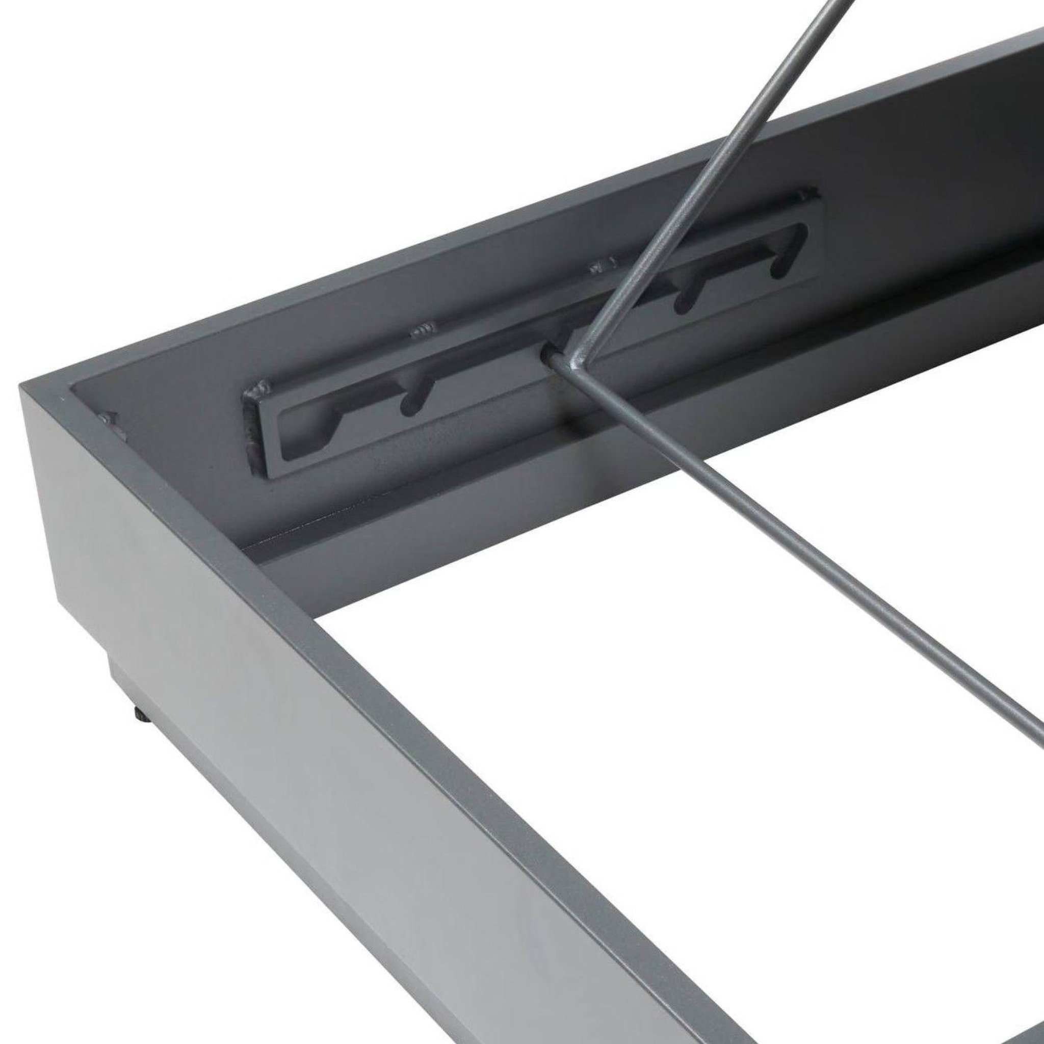 Voir la diapositive 4 : HESPERIDE Lit de piscine en aluminium 2 places allure
