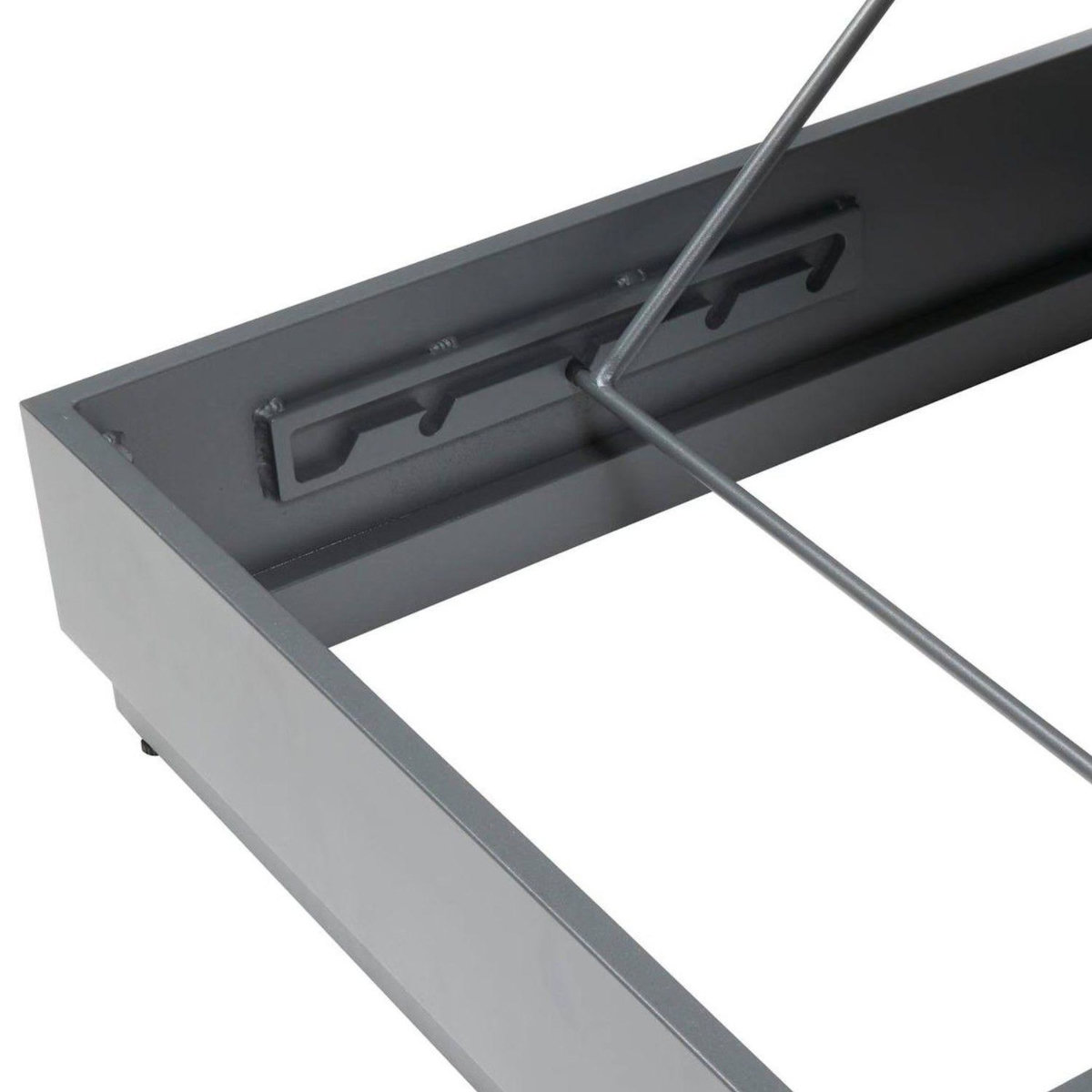 HESPERIDE Lit de piscine en aluminium 2 places ALLURE