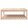 Voir la diapositive 5 : VIDAXL Table de jardin 121x82,5x45 cm bois massif de pin