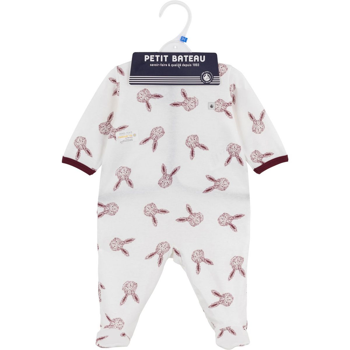 PETIT BATEAU Dors bien lapins bébé