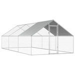 VIDAXL Poulailler d'exterieur 2,75 x 6 x 1,92 m Acier galvanise