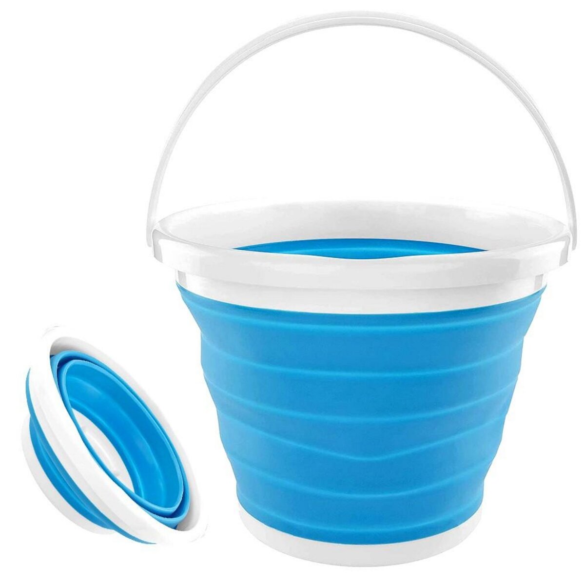 Egouttoir a vaisselle silicone pliable camping pop up