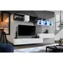 Paris Prix Ensemble Meuble TV Design  Switch III  280cm Blanc & Noir
