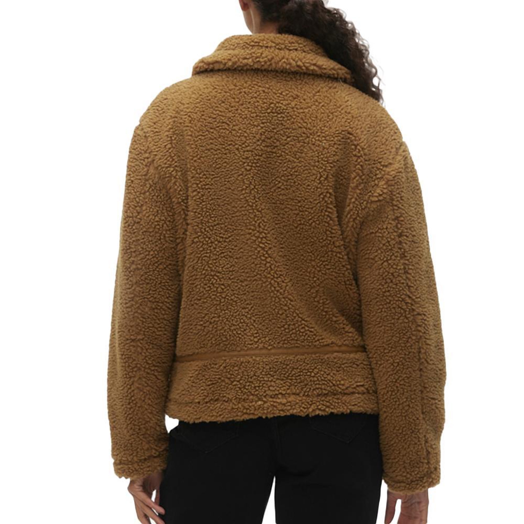 Voir la diapositive 2 : Vero Moda Veste Marron Femme Vero Moda Nadia