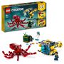 Voir la diapositive 2 : LEGO Creator 3 en 1 31130 La Mission du Trésor Englouti, Jouet d'Exploration Sous-Marine
