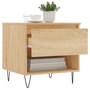 Voir la diapositive 4 : VIDAXL Tables basses 2 pcs chene sonoma 50x46x50 cm bois d'ingenierie