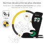 Voir la diapositive 2 : KINDERKRAFT Rehausseur auto isofix groupe 2 3 siege reglable