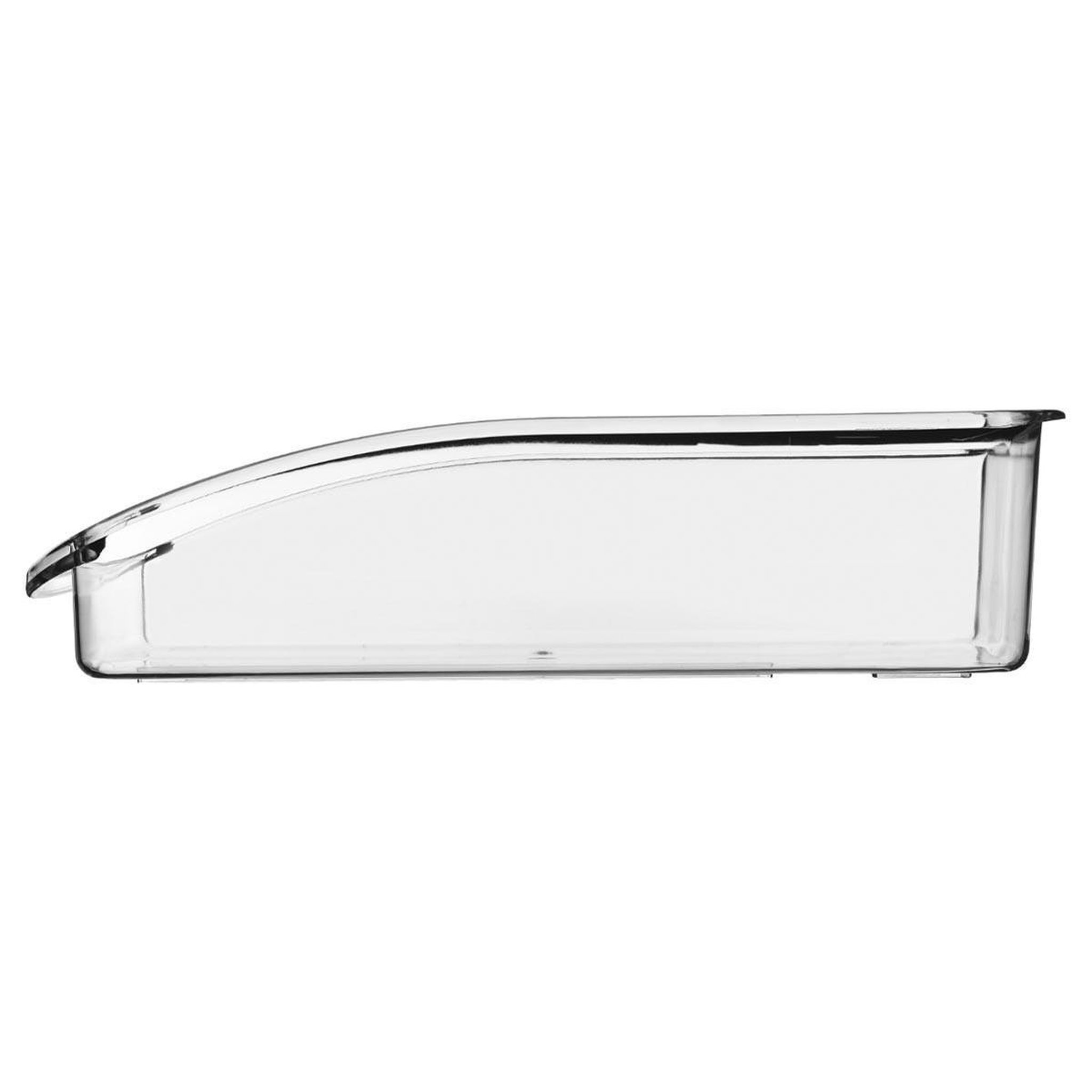 Voir la diapositive 2 : FIVE Bac rangement  réfrigérateur  14x32cm transparent