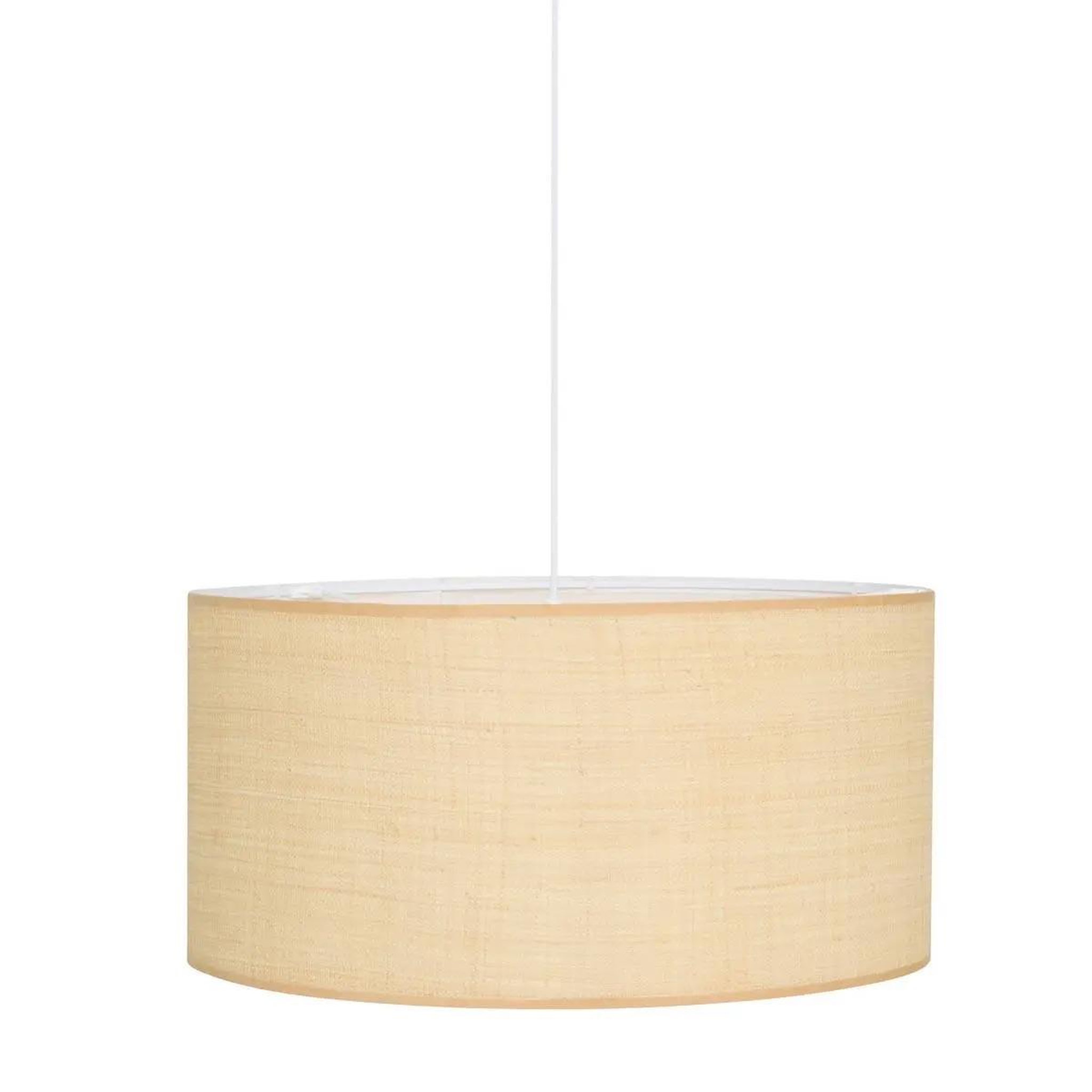 Voir la diapositive 2 : ATMOSPHERA Abat jour en raphia  beline  50cm beige
