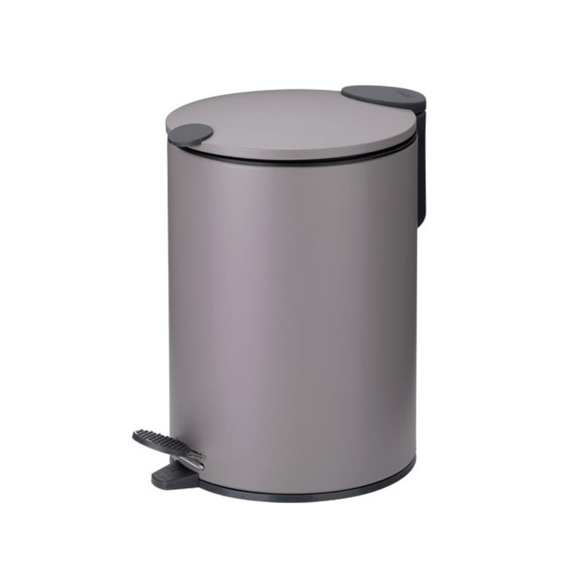 Kela line Poubelle à pédale 3l gris clair - 23610