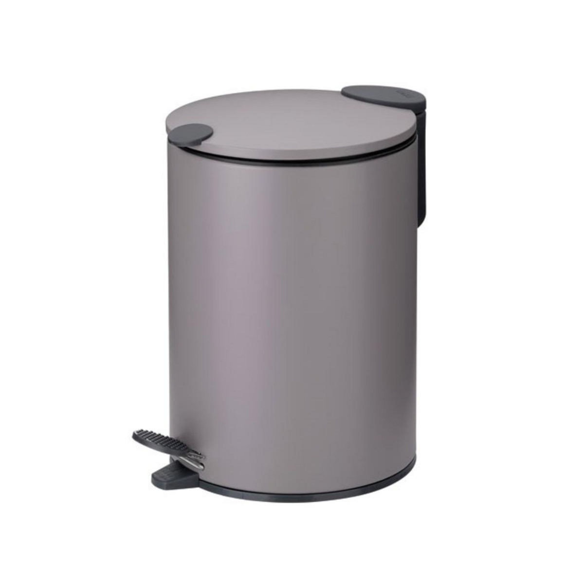 Kela line Poubelle à pédale 3l gris clair - 23610