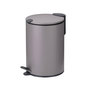 Voir la diapositive 1 : Kela line Poubelle à pédale 3l gris clair - 23610