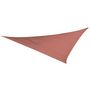 Voir la diapositive 1 : IDEANATURE Voile d'ombrage triangulaire  3X3X3M Terra cota