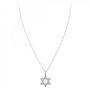 Voir la diapositive 3 : SC CRYSTAL Collier étoile de David par SC Crystal orné de Zirconium