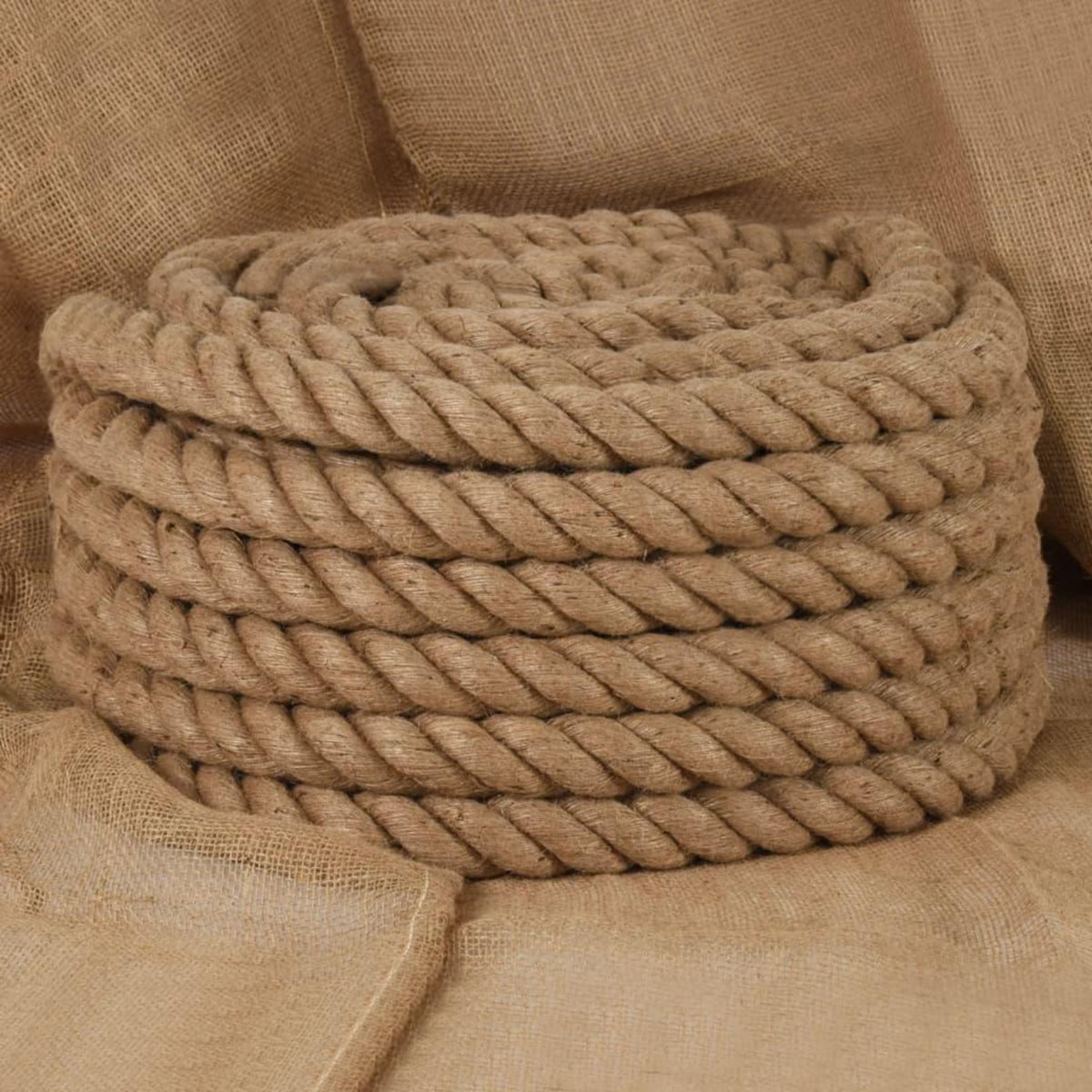 VIDAXL Corde de jute 5 m de long 36 mm d'epaisseur