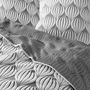 Voir la diapositive 3 : Douceur d'Intérieur Couvre-lit 2 personnes matelassé 220x240 + taies jersey microfibre Faustine