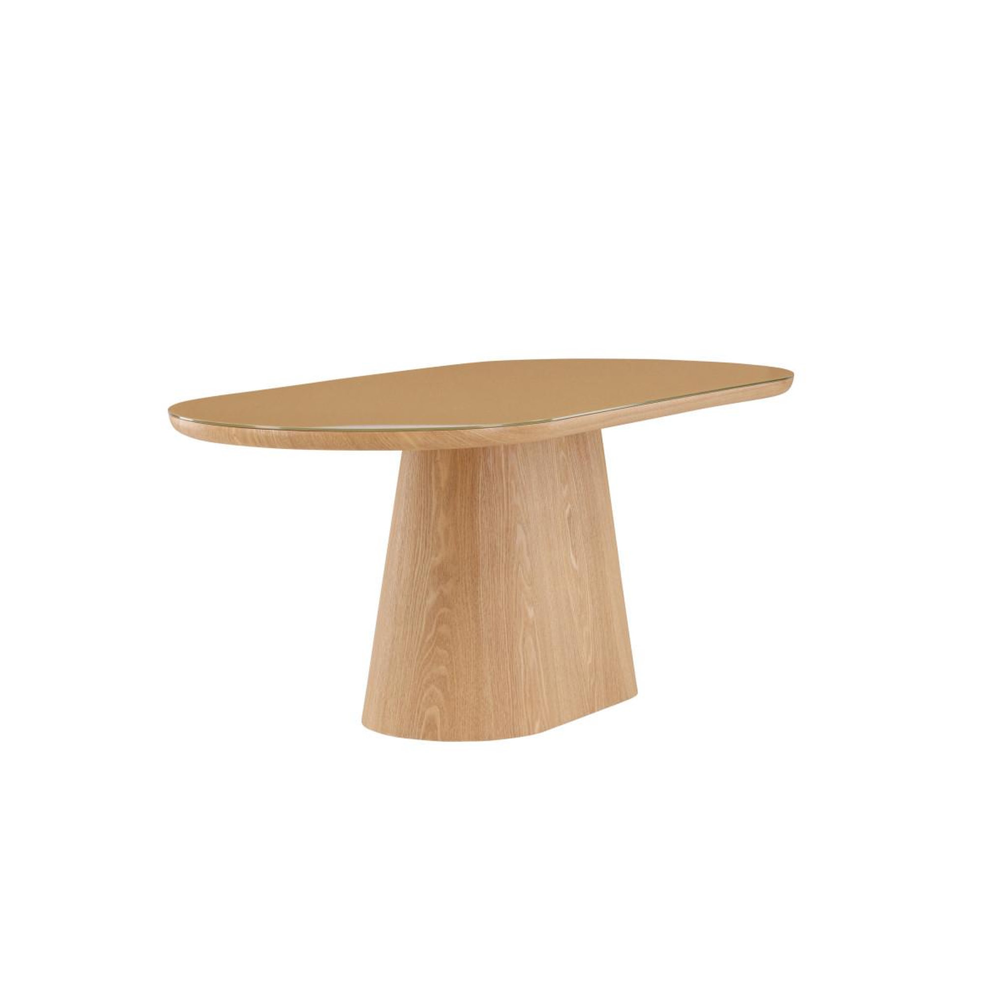 Voir la diapositive 3 : Paris Prix Table à manger en verre  castor  200cm naturel