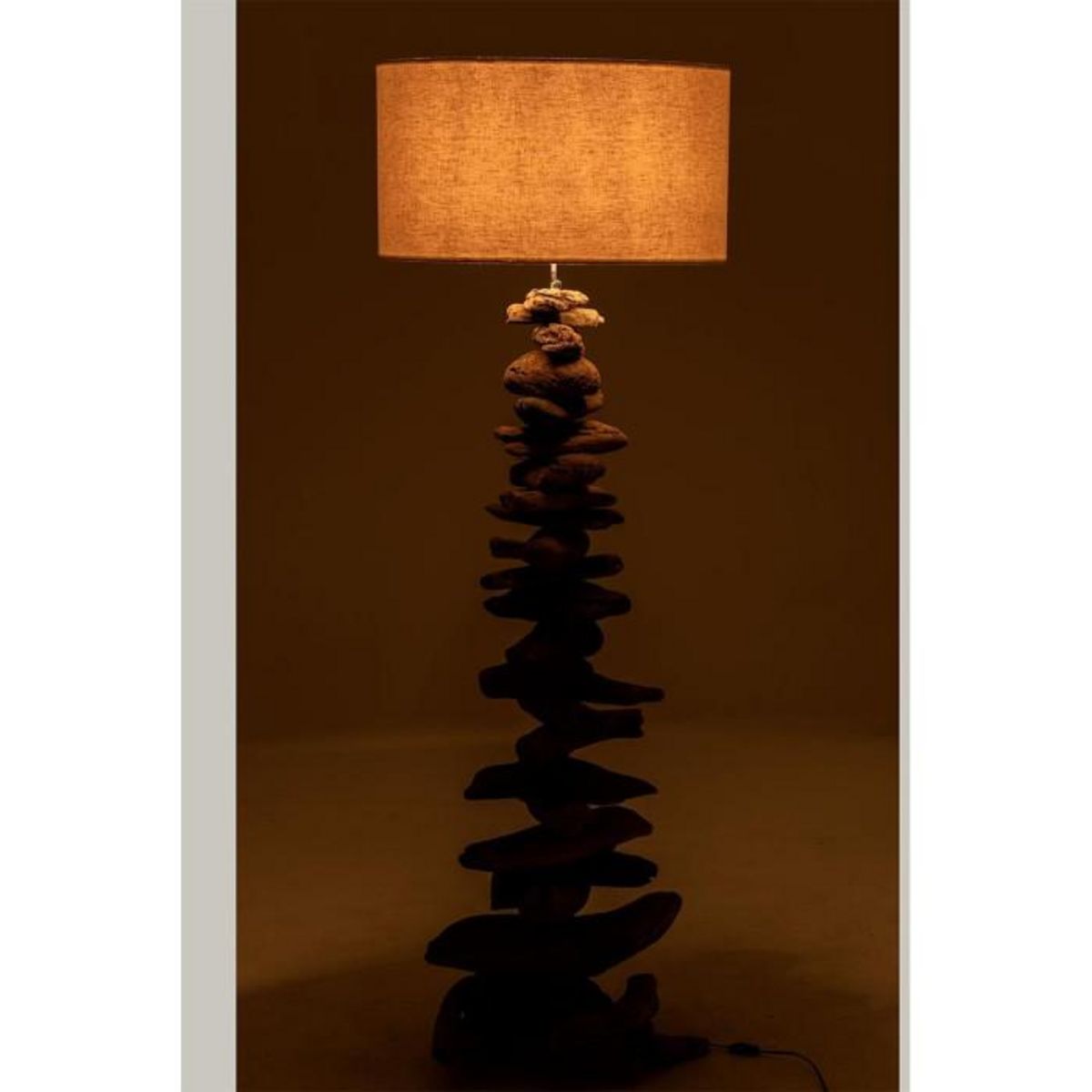 Paris Prix Lampadaire Design  Bois Flotté  170cm Naturel