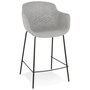 Voir la diapositive 1 : Paris Prix Tabouret de Bar Design  Largesa  97cm Gris