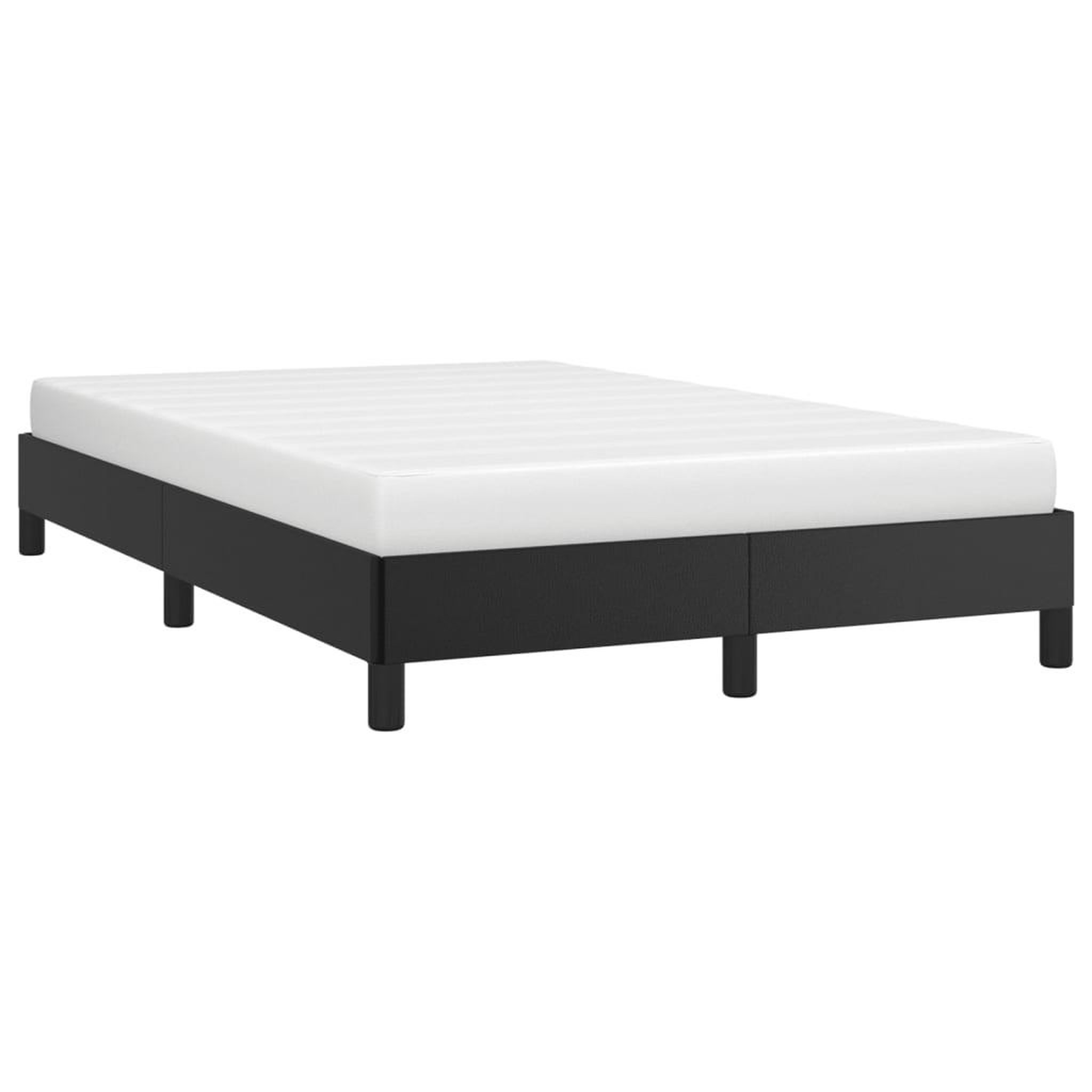 Voir la diapositive 4 : VIDAXL Cadre de lit sans matelas noir 120x190 cm similicuir