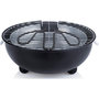 Voir la diapositive 1 : TRISTAR Barbecue électrique posable 30cm 1250w noir - bq-2880