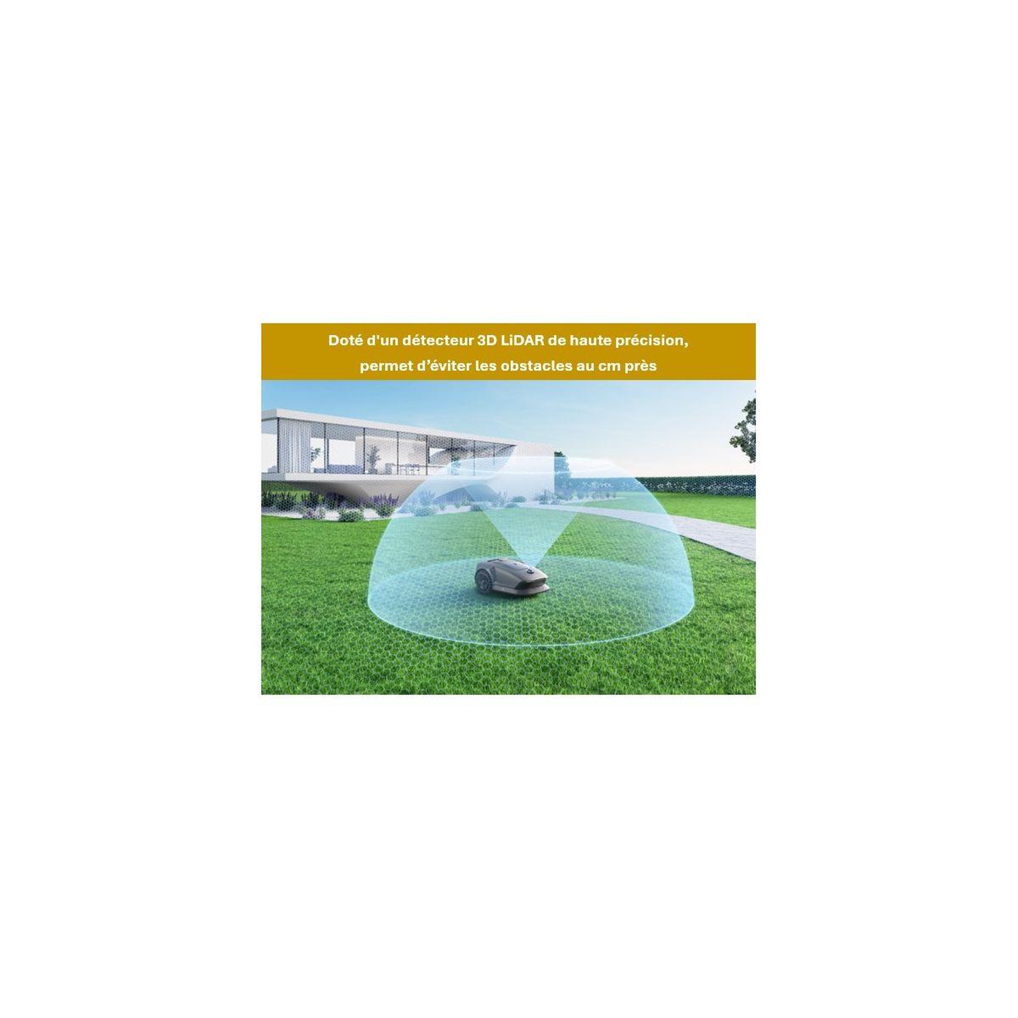 Voir la diapositive 4 : MOVA Tondeuse gazon robot 600