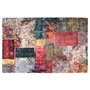 Voir la diapositive 1 : VIDAXL Tapis lavable antiderapant Patchwork 80x150 cm Multicolore